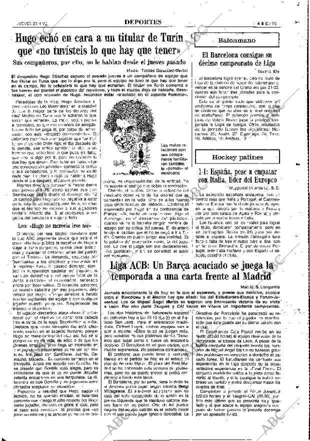 ABC MADRID 23-04-1992 página 93