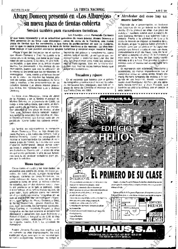 ABC SEVILLA 23-04-1992 página 89