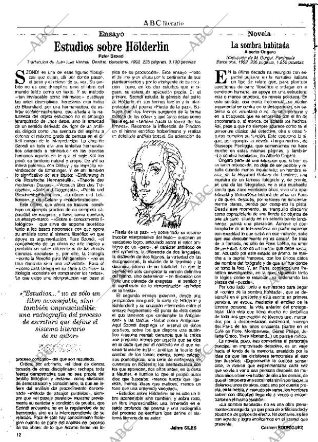 CULTURAL MADRID 24-04-1992 página 12