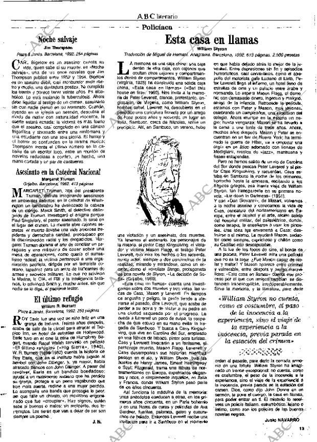 CULTURAL MADRID 24-04-1992 página 13