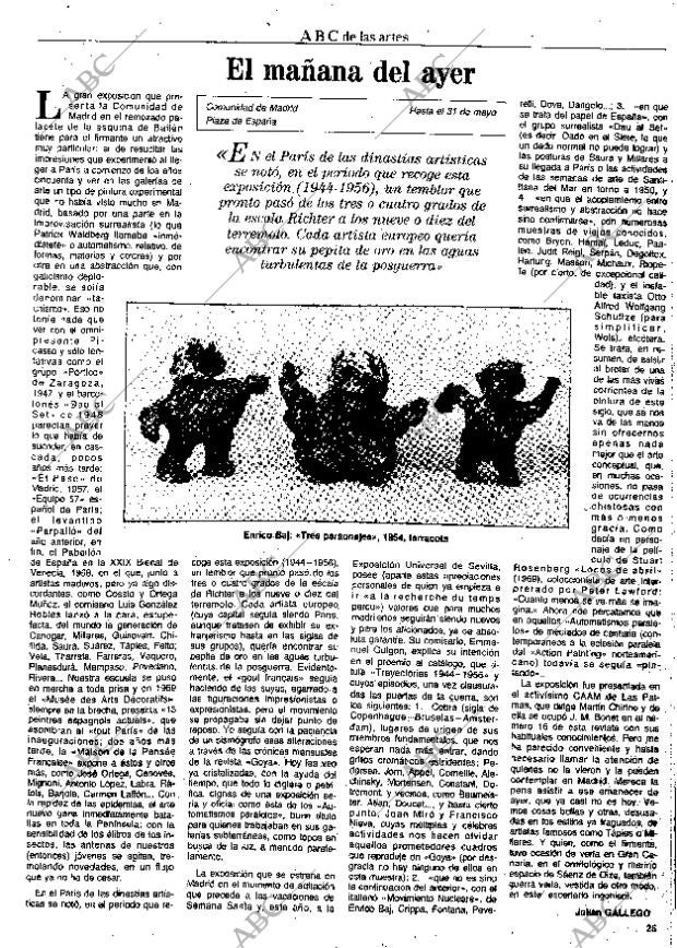 CULTURAL MADRID 24-04-1992 página 25