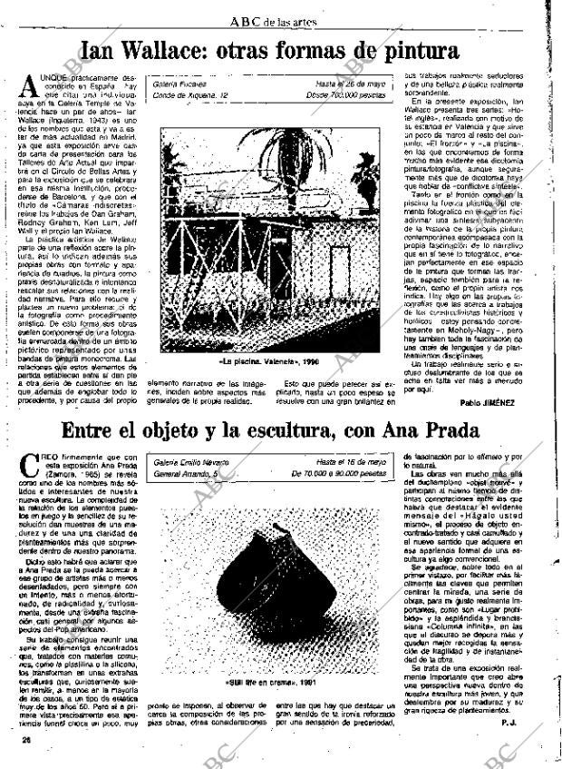 CULTURAL MADRID 24-04-1992 página 26