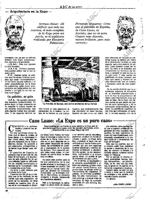 CULTURAL MADRID 24-04-1992 página 38