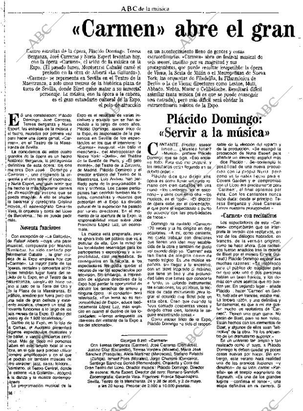 CULTURAL MADRID 24-04-1992 página 46