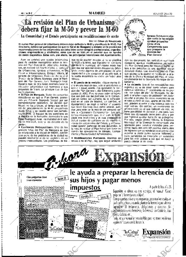 ABC MADRID 28-04-1992 página 46