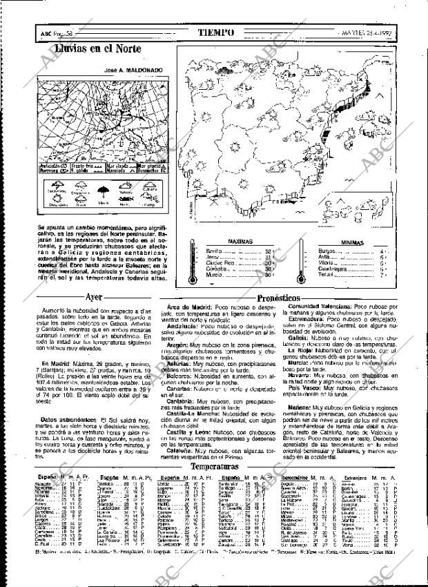 ABC MADRID 28-04-1992 página 58