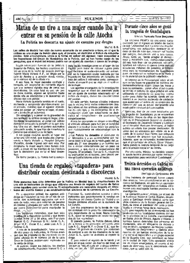 ABC MADRID 28-04-1992 página 96