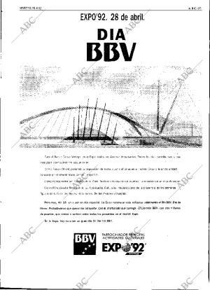 ABC SEVILLA 28-04-1992 página 25