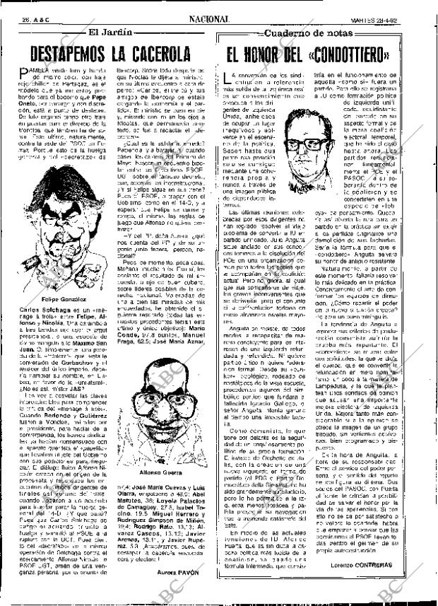 ABC SEVILLA 28-04-1992 página 26