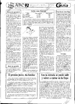 ABC SEVILLA 28-04-1992 página 63