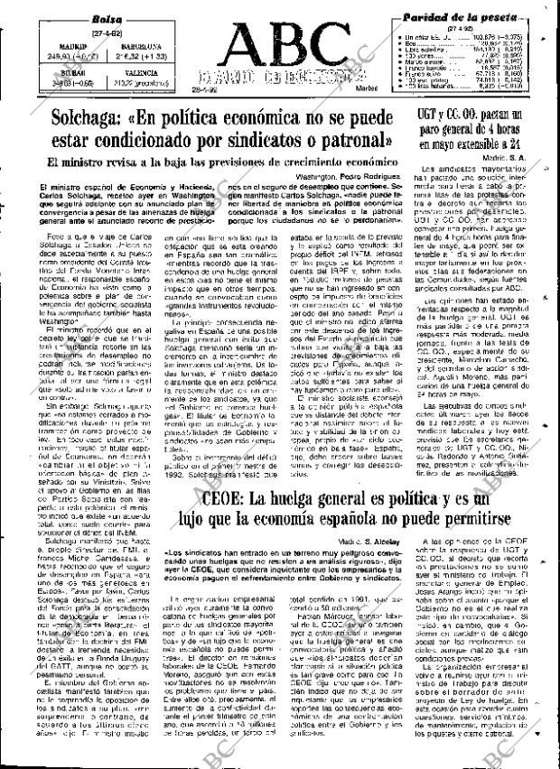 ABC SEVILLA 28-04-1992 página 77