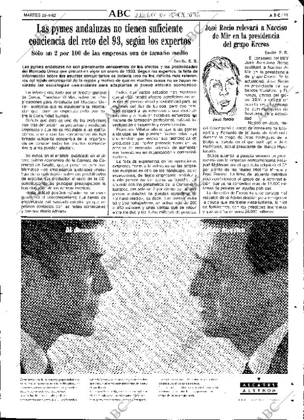 ABC SEVILLA 28-04-1992 página 79