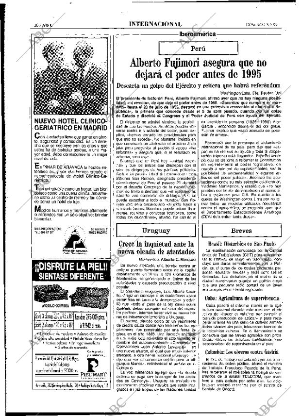 ABC MADRID 03-05-1992 página 38