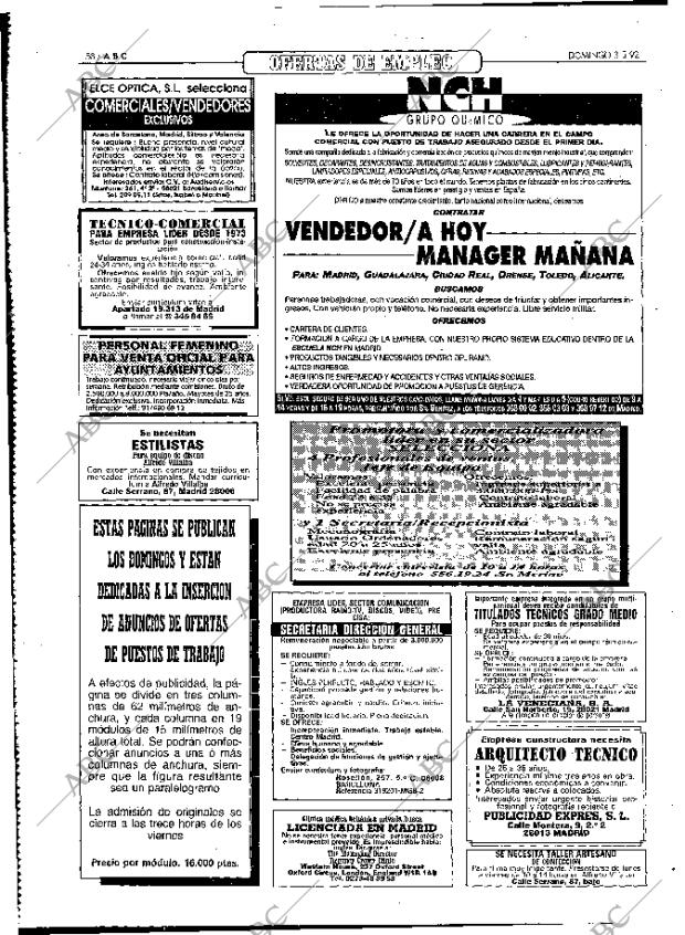 ABC MADRID 03-05-1992 página 58