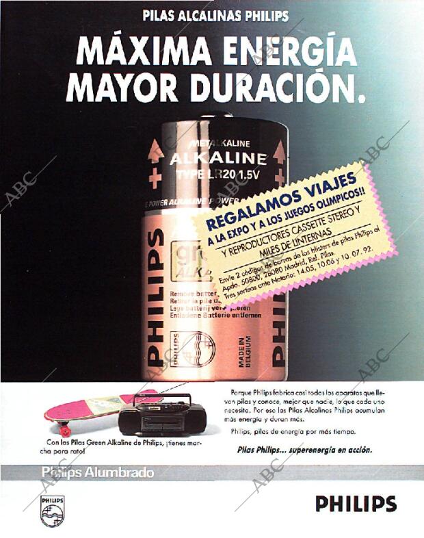 BLANCO Y NEGRO MADRID 03-05-1992 página 23