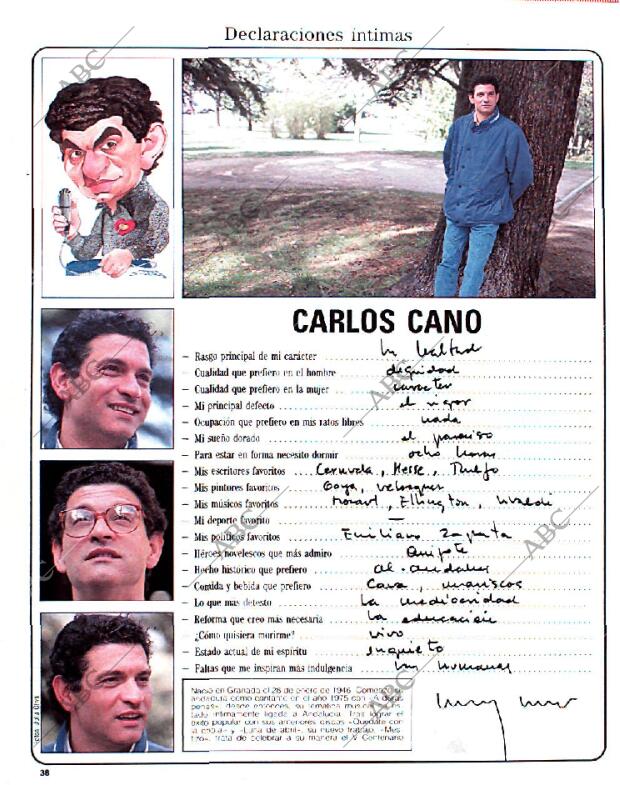 BLANCO Y NEGRO MADRID 03-05-1992 página 38