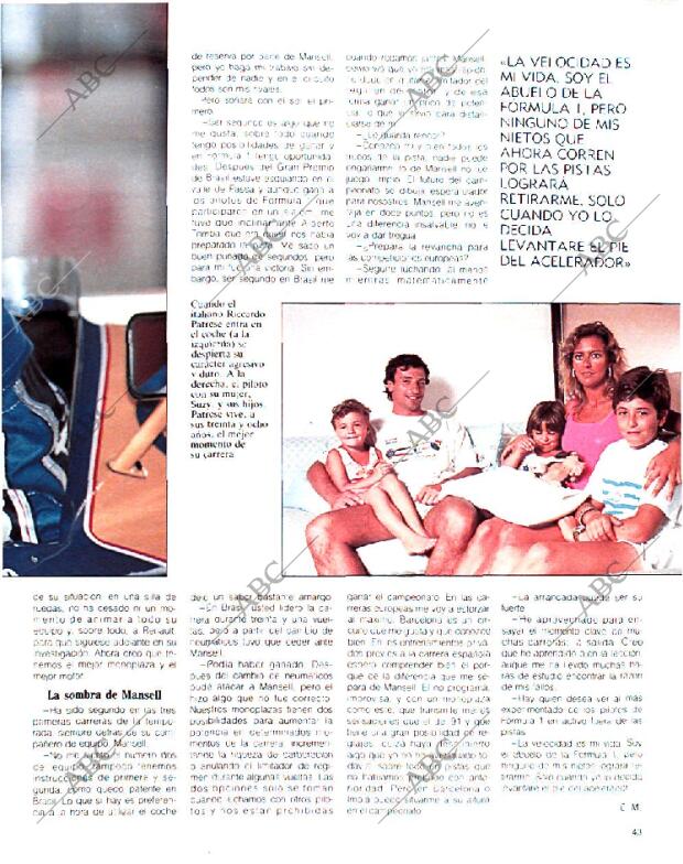 BLANCO Y NEGRO MADRID 03-05-1992 página 43