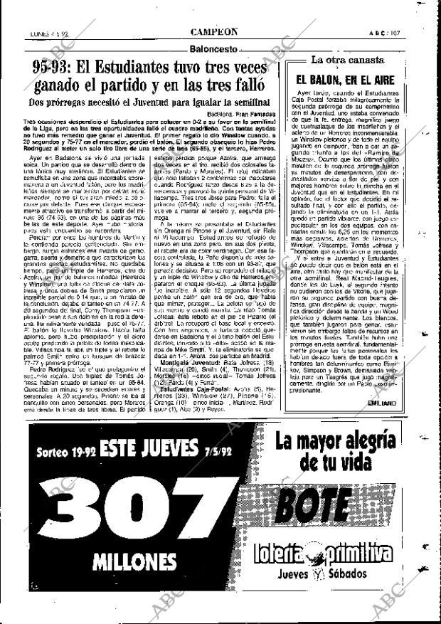 ABC MADRID 04-05-1992 página 107