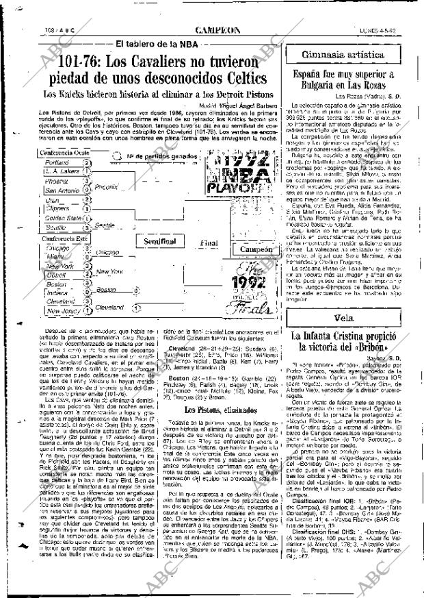 ABC MADRID 04-05-1992 página 108