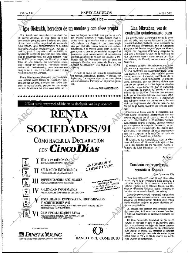 ABC MADRID 04-05-1992 página 110