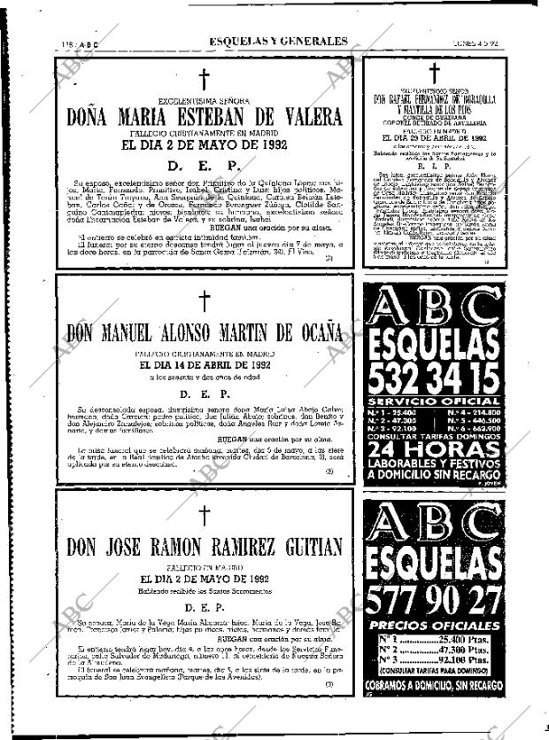 ABC MADRID 04-05-1992 página 118