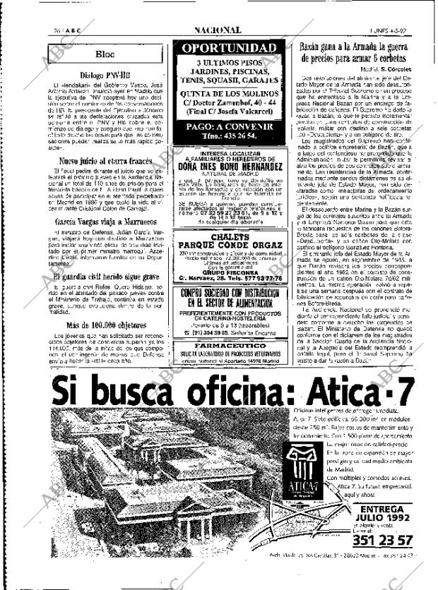 ABC MADRID 04-05-1992 página 26