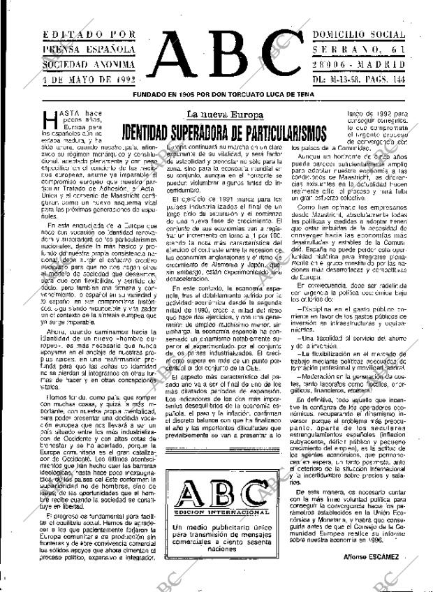 ABC MADRID 04-05-1992 página 3