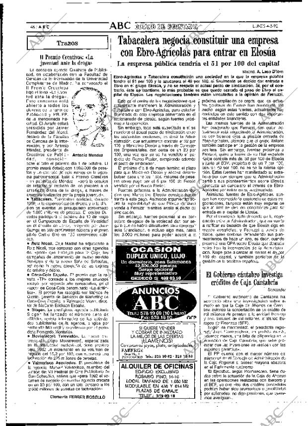 ABC MADRID 04-05-1992 página 46