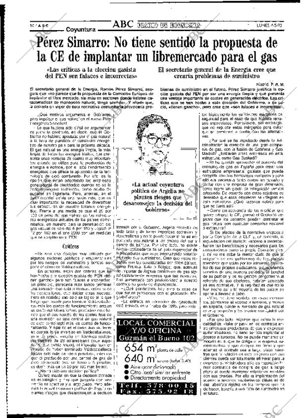 ABC MADRID 04-05-1992 página 50