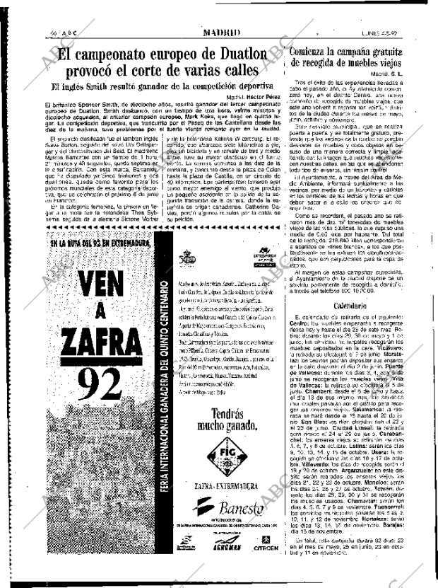 ABC MADRID 04-05-1992 página 66