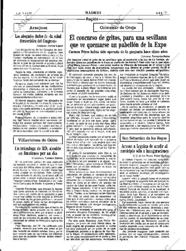 ABC MADRID 04-05-1992 página 71