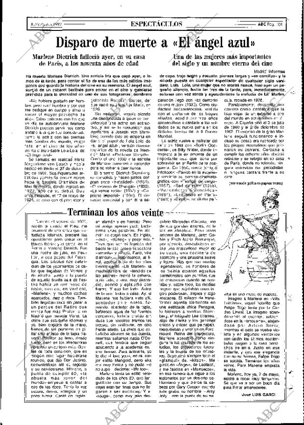 ABC MADRID 07-05-1992 página 101