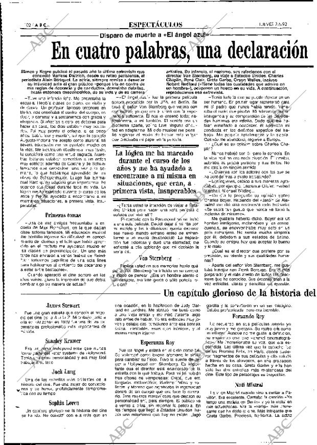 ABC MADRID 07-05-1992 página 102