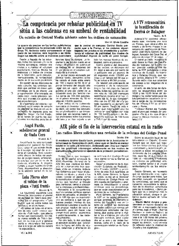 ABC MADRID 07-05-1992 página 140
