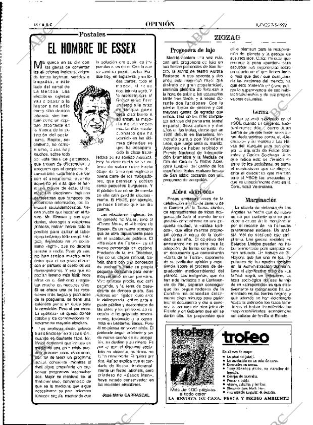 ABC MADRID 07-05-1992 página 18