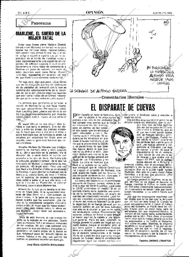 ABC MADRID 07-05-1992 página 20