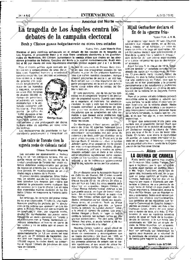 ABC MADRID 07-05-1992 página 34