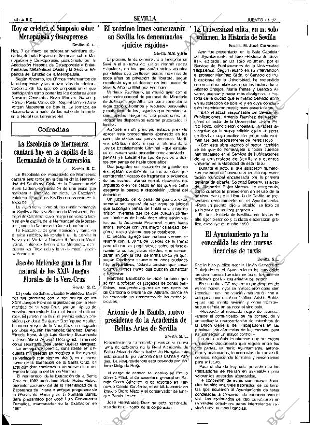 ABC SEVILLA 07-05-1992 página 44