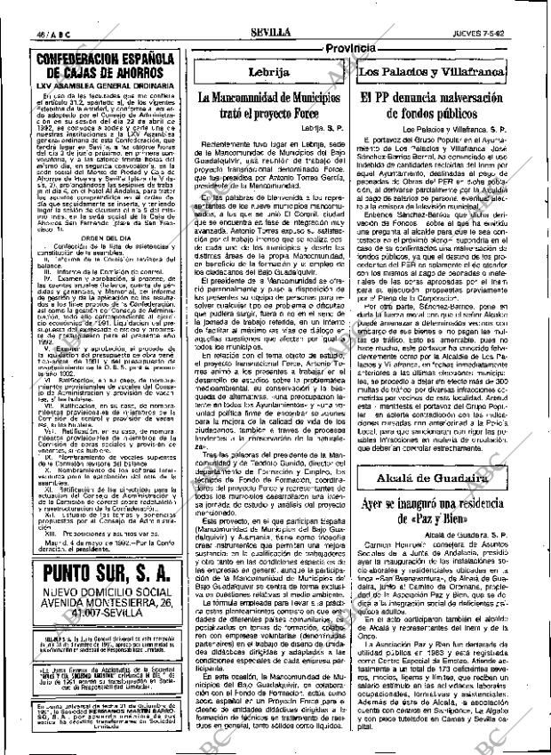ABC SEVILLA 07-05-1992 página 46