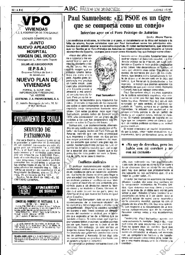 ABC SEVILLA 07-05-1992 página 82
