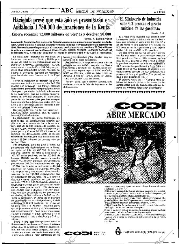 ABC SEVILLA 07-05-1992 página 85