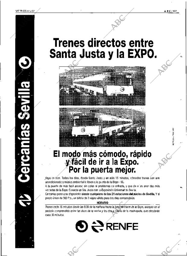 ABC SEVILLA 08-05-1992 página 107