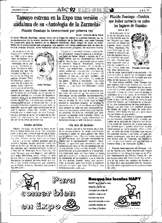 ABC SEVILLA 08-05-1992 página 55