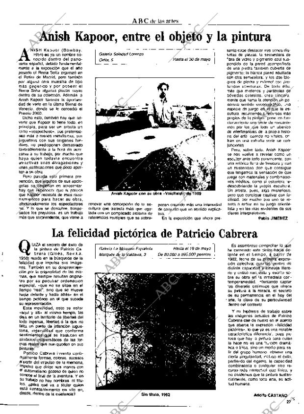 CULTURAL MADRID 08-05-1992 página 27