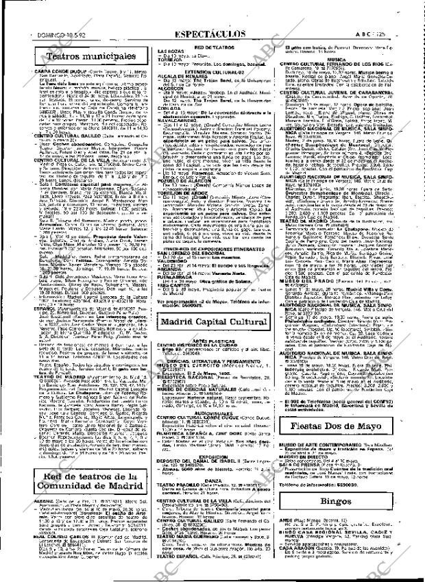 ABC MADRID 10-05-1992 página 125