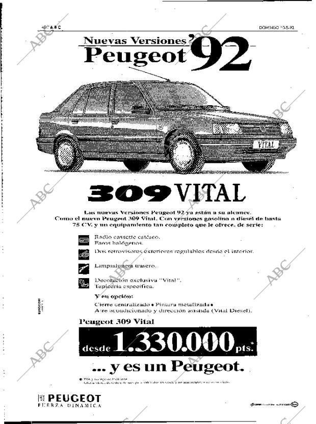 ABC MADRID 10-05-1992 página 40