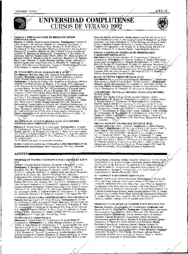 ABC MADRID 10-05-1992 página 65