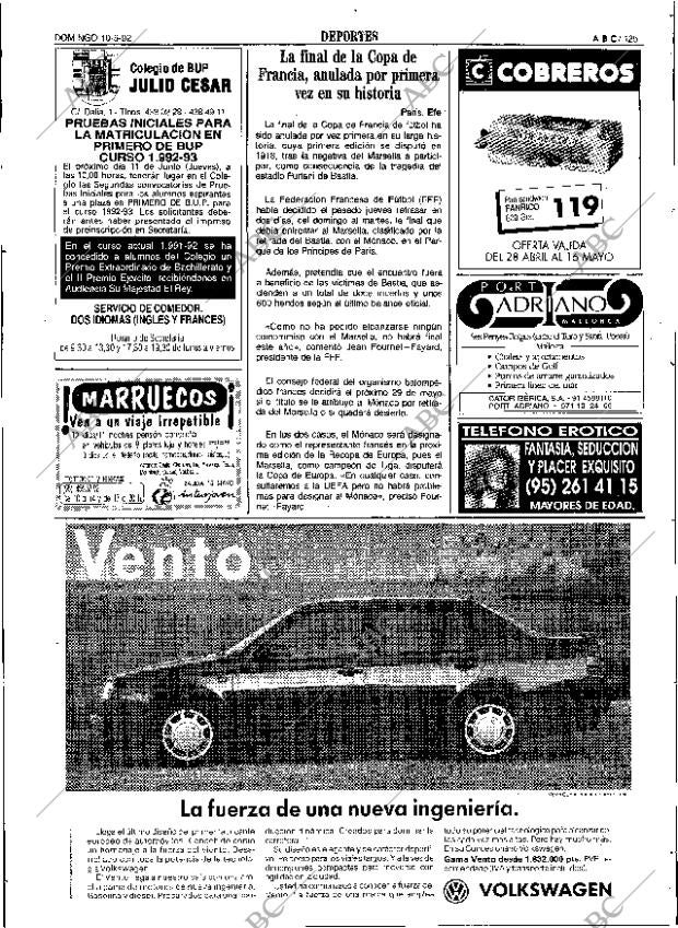 ABC SEVILLA 10-05-1992 página 125