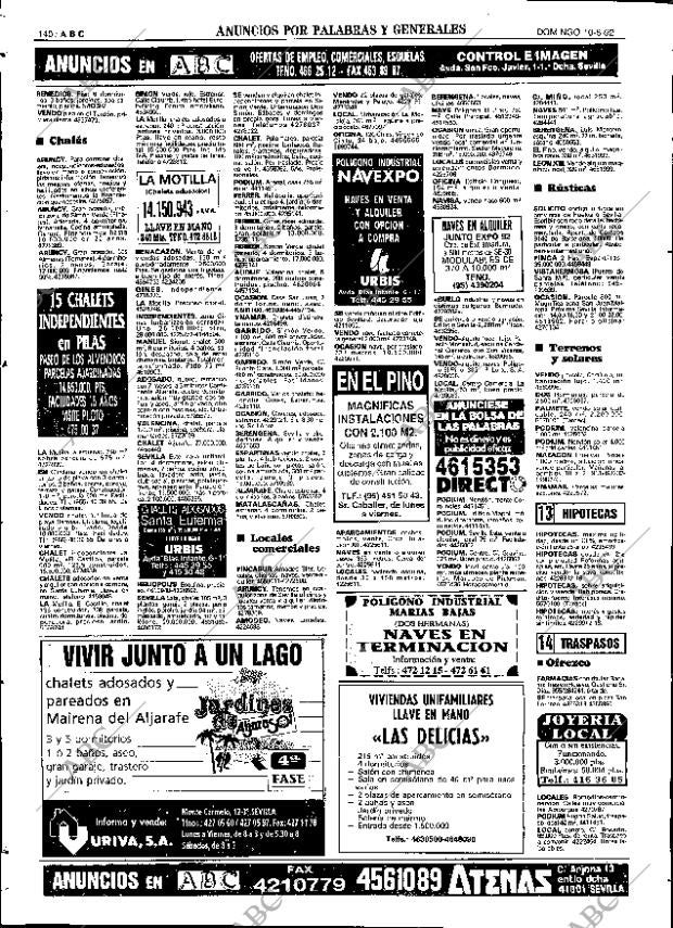ABC SEVILLA 10-05-1992 página 140