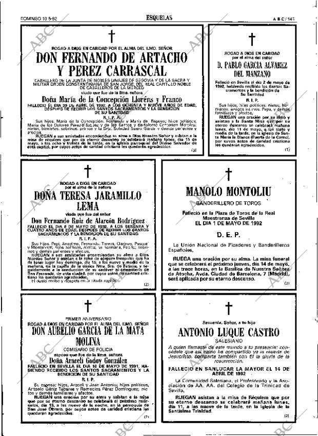 ABC SEVILLA 10-05-1992 página 145